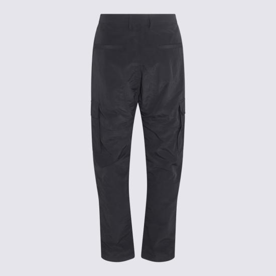  마르셀로 불론 스트레이트 팬츠 CMCF014S23FAB0011001 Black - MARCELO BURLON
