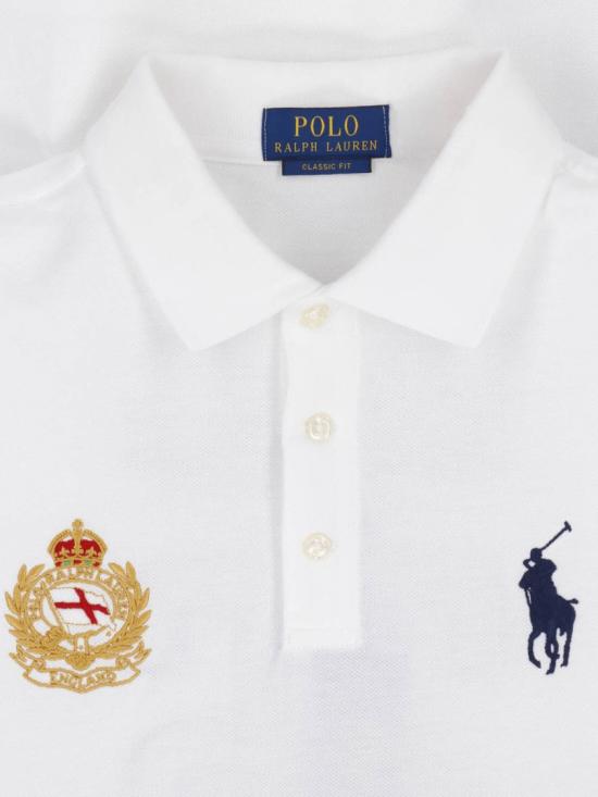 26FW 폴로 랄프로렌 폴로 티셔츠 710 B20867001 White - POLO RALPH LAUREN