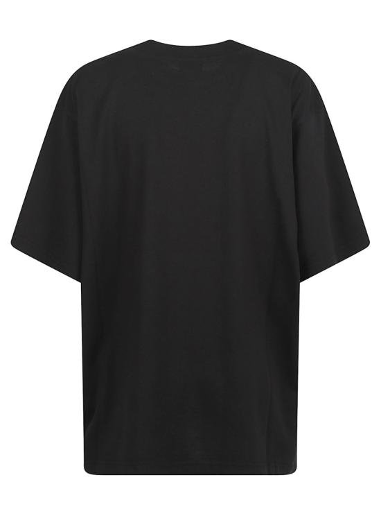 26FW 발렌시아가 더 도어 오버사이즈 티셔츠 871733TUVO41000 Black - BALENCIAGA