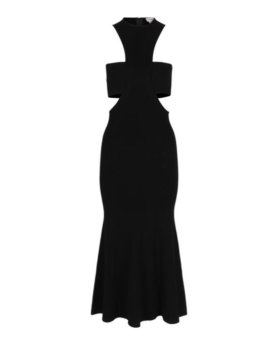  알렉산더 맥퀸 롱 원피스 734602 Q1A47 1000 00002 S Black