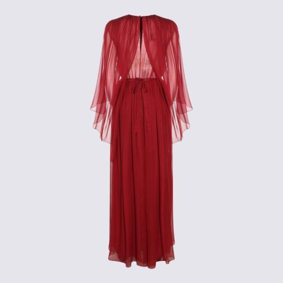 26FW 알베르타 페레티 롱 원피스 262UV044266150142 Red - ALBERTA FERRETTI