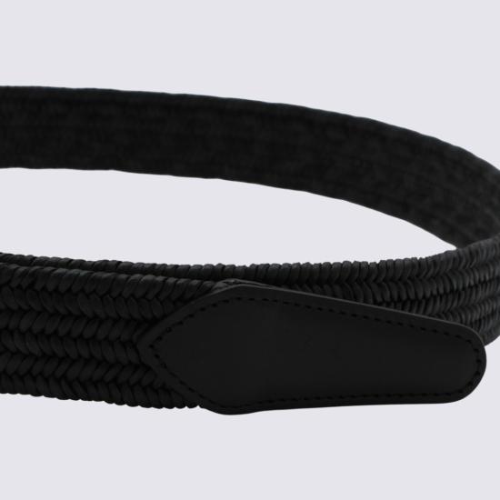 26FW 카날리 가죽 벨트 50CKA00532110 Black - CANALI