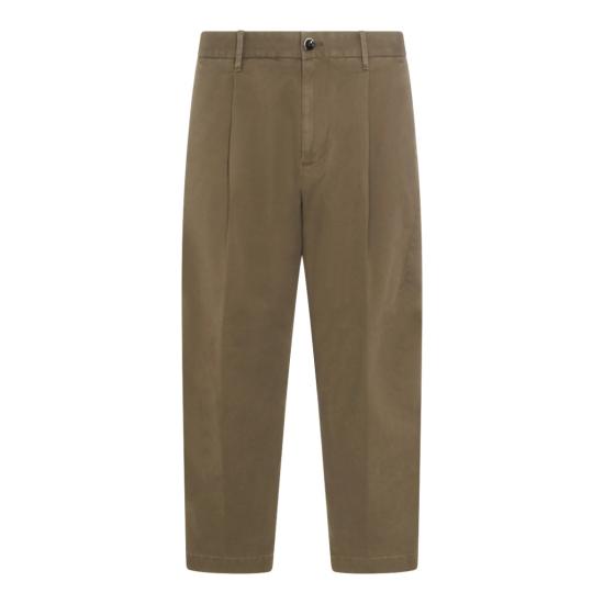 26SS 나인인더모닝 수트 팬츠 GIG30A13SQOLIVA Brown