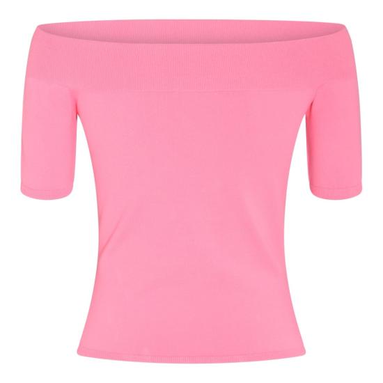  알렉산더 맥퀸 반팔 티셔츠 669510Q1AV45100 Pink - ALEXANDER MCQUEEN