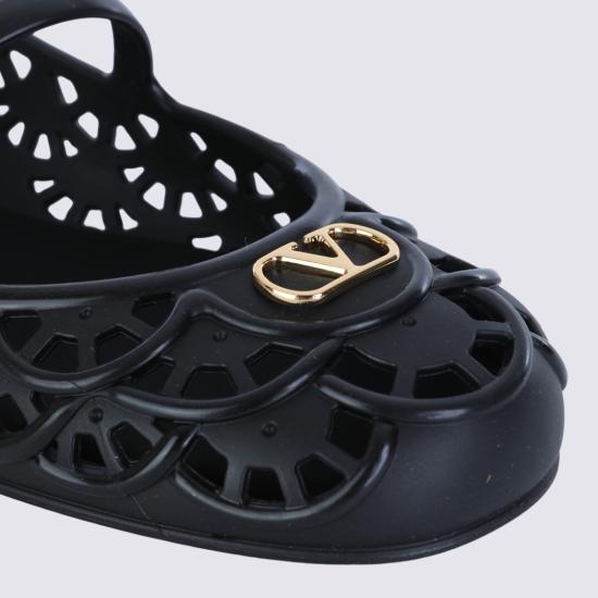26FW 발렌티노 가라바니 플랫 슈즈 9W2S0PV9RMC0NO Black - VALENTINO GARAVANI