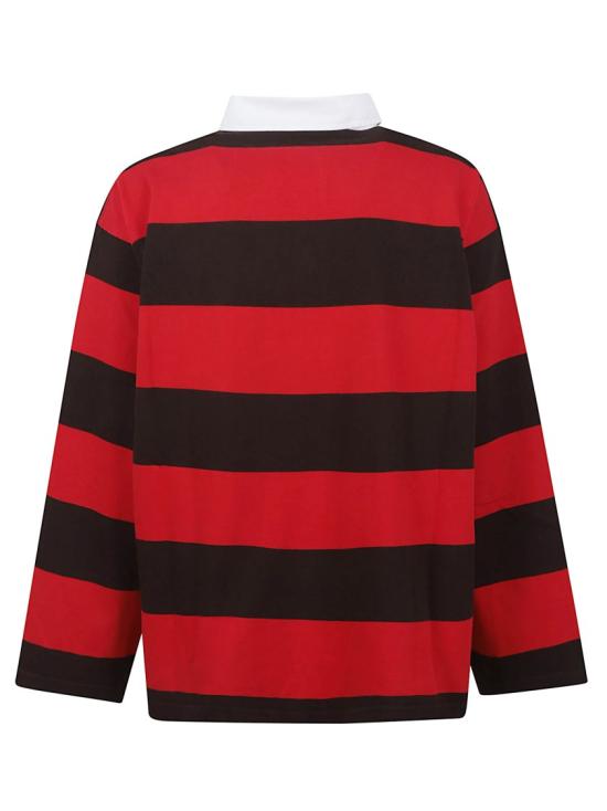 26SS 발렌시아가 폴로 티셔츠 871656MTUVL51273 Red - BALENCIAGA