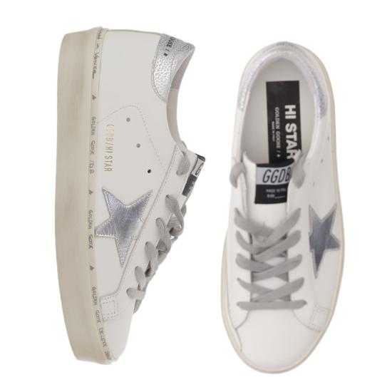 26FW 골든구스 하이스타 스니커즈 GWF00118F00032980185 White - GOLDEN GOOSE
