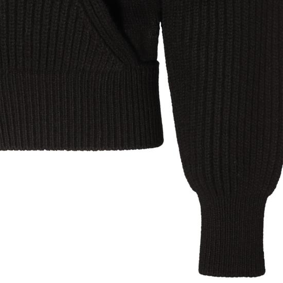  알렉산더 맥퀸 집업 니트 760751Q1RTN1000 Black - ALEXANDER MCQUEEN
