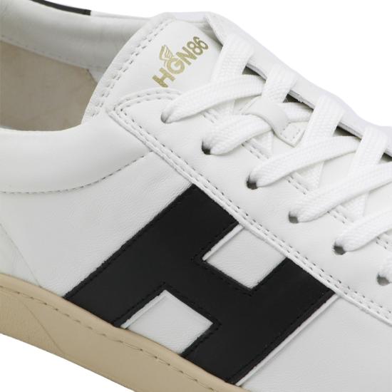 26SS 호간 스니커즈 HXM6470FY80UAI0001 White - HOGAN