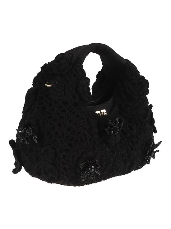 26SS 가니 토트백 B2070132 099 Black - GANNI