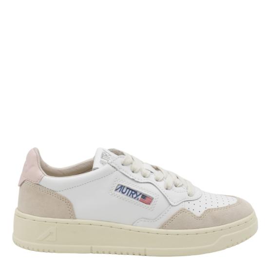 26FW 오트리 메달리스트 로우 레더 스니커즈 AULWLS37 Neutrals