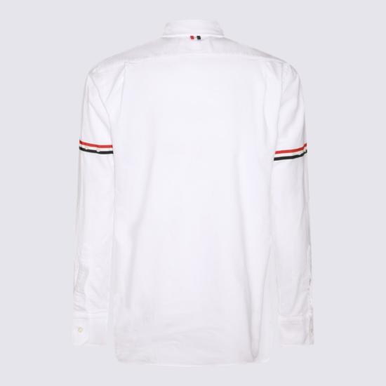 26FW 톰브라운 옥스포드 암밴드 클래식 셔츠 MWL150EF0313100 White - THOM BROWNE