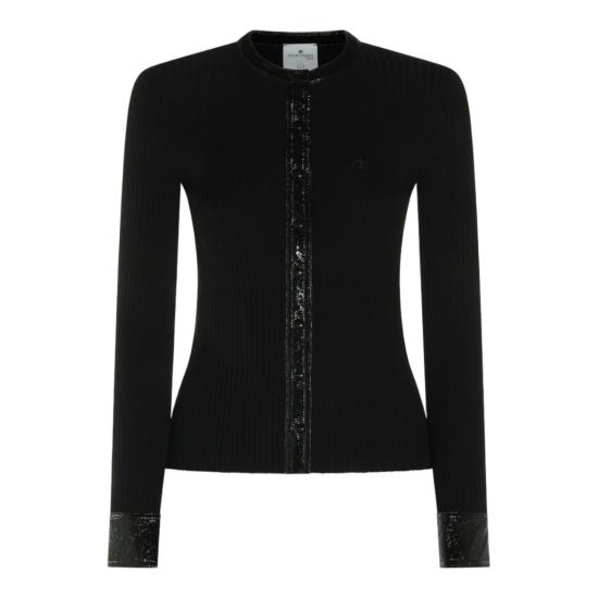 26FW 쿠레쥬 가디건 326MGI056FI00019999 Black