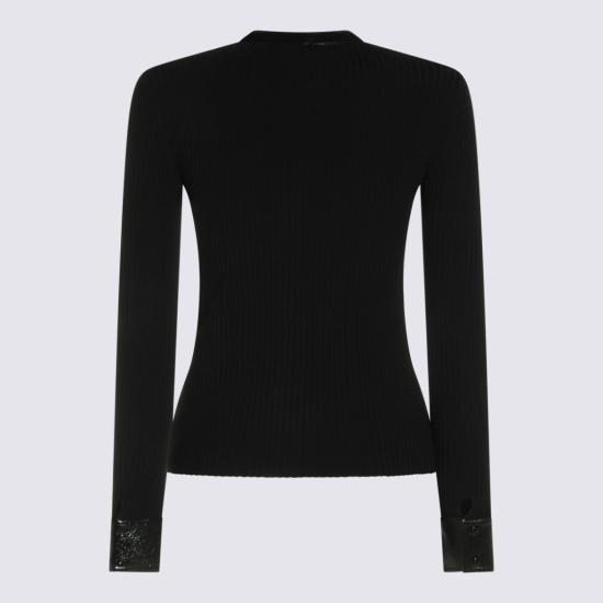 26FW 쿠레쥬 가디건 326MGI056FI00019999 Black - COURREGES