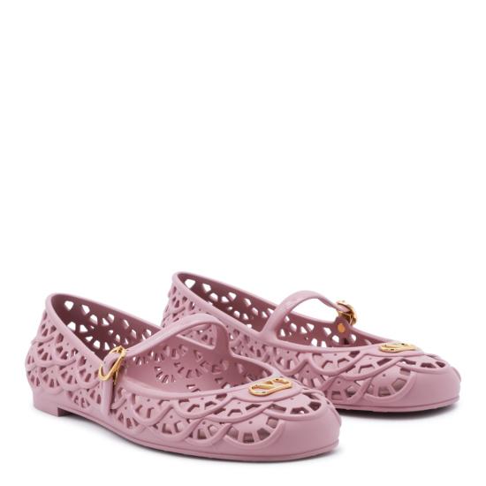 26FW 발렌티노 가라바니 플랫 슈즈 9W2S0PV9RMCS86 Pink - VALENTINO GARAVANI