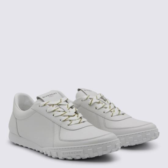 26SS 지방시 글라이드 레더 스니커즈 BH00B4H1X1100 White - GIVENCHY