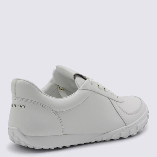 26SS 지방시 글라이드 레더 스니커즈 BH00B4H1X1100 White - GIVENCHY