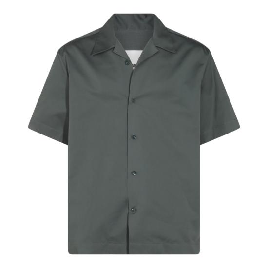 25SS 질샌더 반팔 셔츠 J22DL0303J45266028 Grey