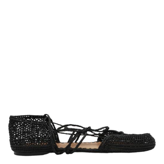 26SS 오디시 플랫 슈즈 OD46037A23030999 Black