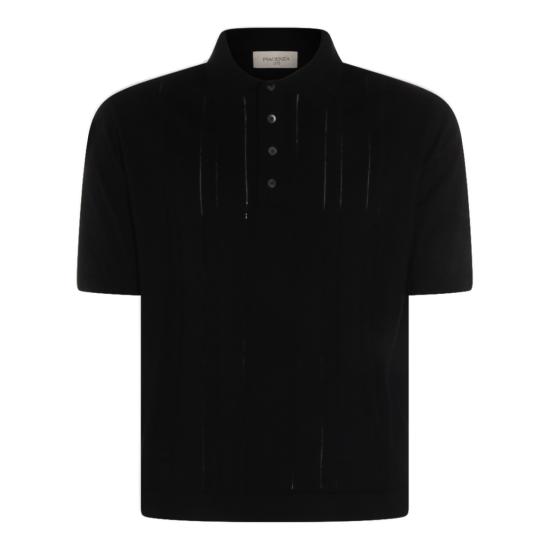 26SS 피아젠차 폴로 티셔츠 M1140018001005880 Black