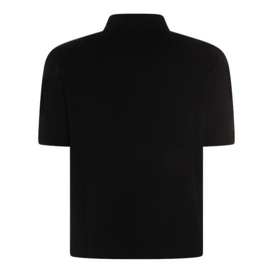 26SS 피아젠차 폴로 티셔츠 M1140018001005880 Black - PIACENZA 1733