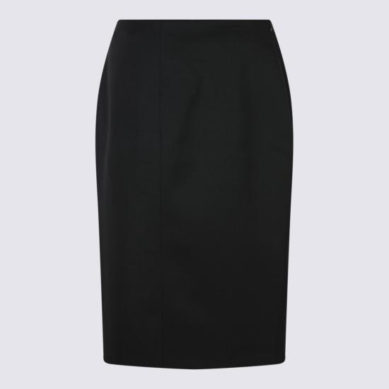  지방시 미디 스커트 BW40V615CT001 Black - GIVENCHY