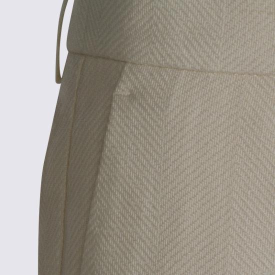 26SS 마르코 페스카롤로 스트레이트 팬츠 FAR532601 Neutrals - MARCO PESCAROLO