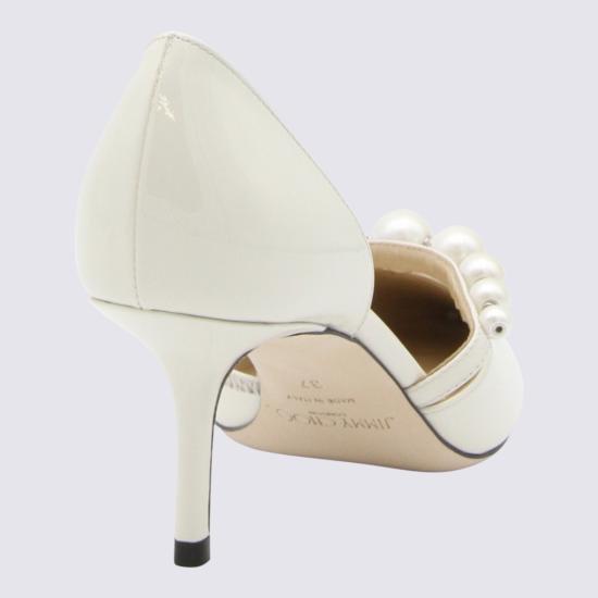 26FW 지미추 힐/펌프스 AURELIE65XKM081087 White - JIMMY CHOO