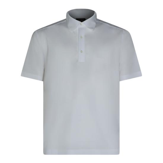 26SS 에르메네질도제냐 폴로 티셔츠 RUH348A3H794N00 White