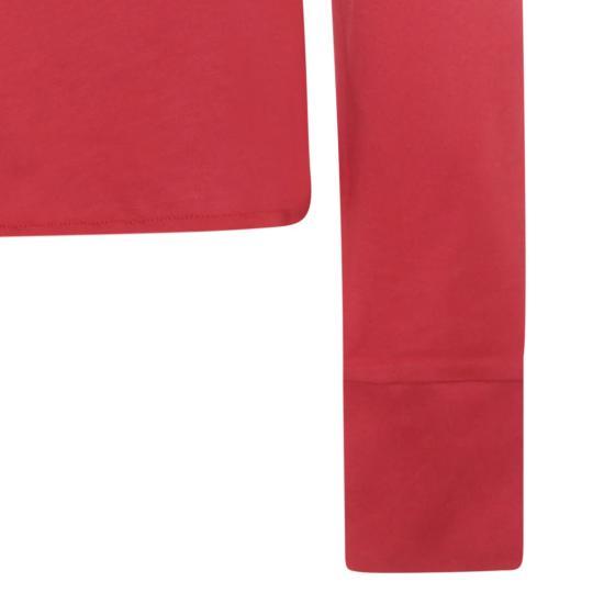 26SS 릭오웬스 몽클레어 긴팔 티셔츠 MU01F8D0189AHD46E Red - RICK OWENS MONCLER