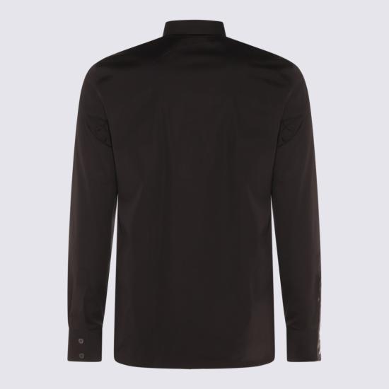 25SS 알렉산더 맥퀸 T바 하네스 셔츠 828259QNAAX1000 Black - ALEXANDER MCQUEEN