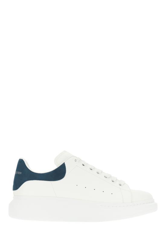 26FW 알렉산더 맥퀸 오버사이즈 드 스니커즈 553680WIAI3 9054 WHITE BLUE GREY
