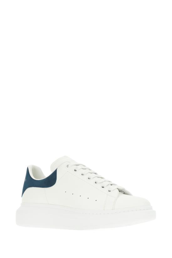 26FW 알렉산더 맥퀸 오버사이즈 드 스니커즈 553680WIAI3 9054 WHITE BLUE GREY - ALEXANDER MCQUEEN