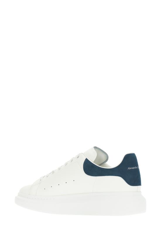 26FW 알렉산더 맥퀸 오버사이즈 드 스니커즈 553680WIAI3 9054 WHITE BLUE GREY - ALEXANDER MCQUEEN