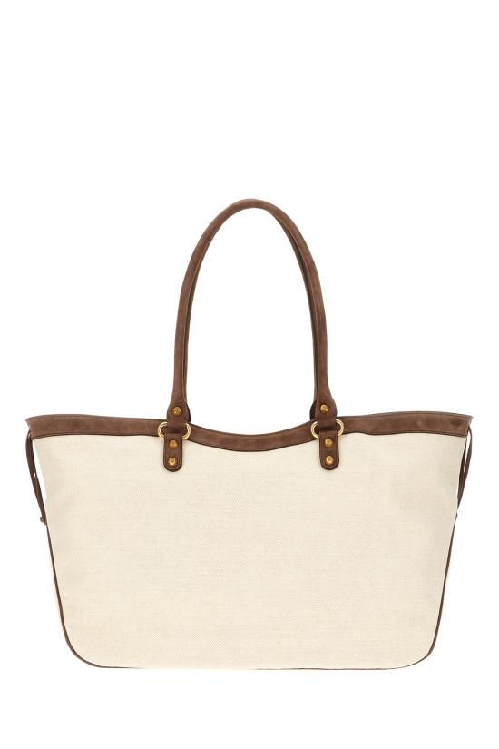 26FW 발렌시아가 숄더백 8664682ACO5 9223 NATURAL LT ESPRESSO - BALENCIAGA