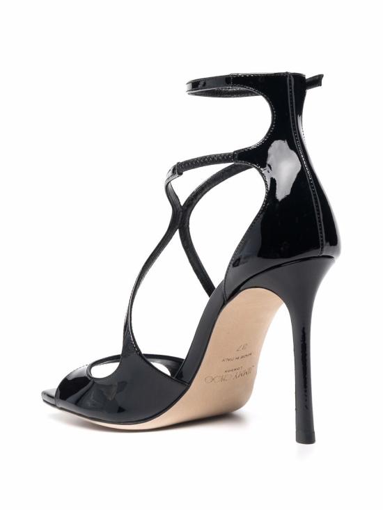 26SS 지미추 샌들 AZIA95 PATBLACK - JIMMY CHOO