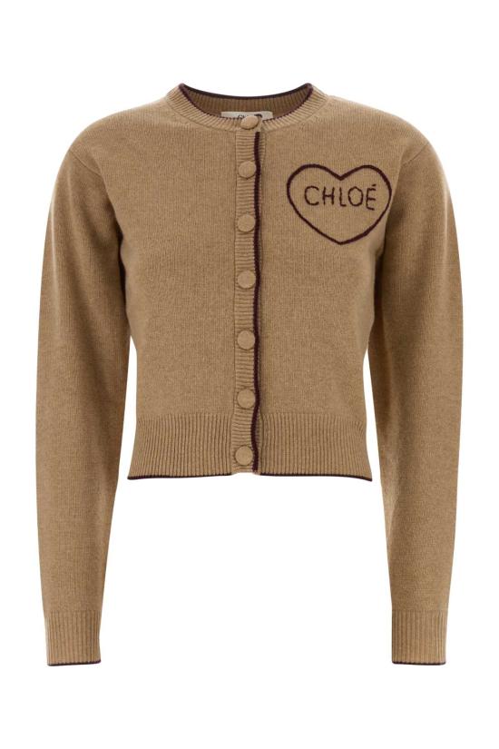 26FW 끌로에 가디건 CH26AMC15710 218 Camel