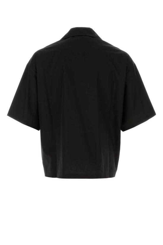 26FW 발렌시아가 반팔 셔츠 A001ZPTULA9 1000 Black - BALENCIAGA
