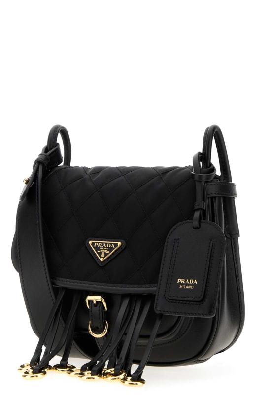 26FW 프라다 크로스백 1BD412VOOU2ZU8 F0002 Black - PRADA