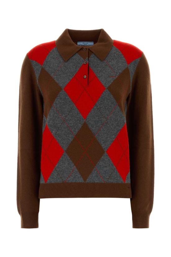 26FW 프라다 스웨터 P24G3PSOOO6519 F0CQJ Brown
