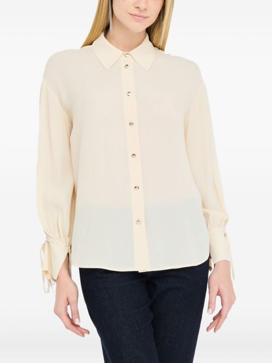 25FW 리우조 셔츠 CF5198 T2578X0726 Ivory - LIU JO