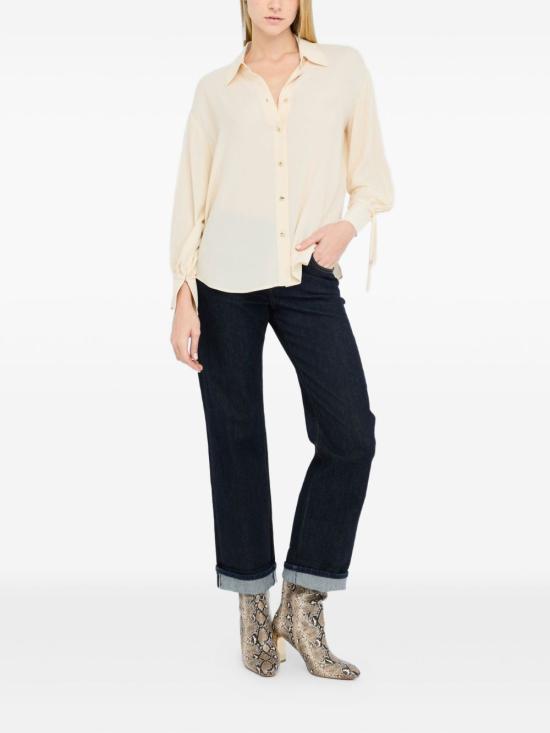 25FW 리우조 셔츠 CF5198 T2578X0726 Ivory - LIU JO