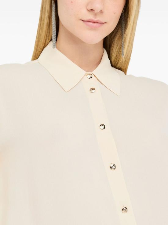 25FW 리우조 셔츠 CF5198 T2578X0726 Ivory - LIU JO