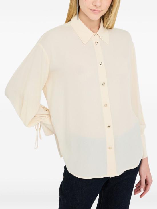 25FW 리우조 셔츠 CF5198 T2578X0726 Ivory - LIU JO