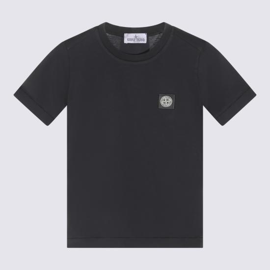 26FW [키즈] 스톤 아일랜드 티셔츠 L2S162100003 S0047V0029 Black