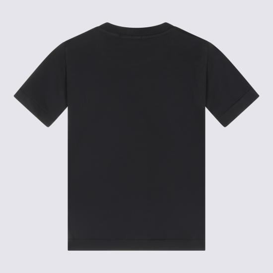 26FW [키즈] 스톤 아일랜드 티셔츠 L2S162100003 S0047V0029 Black - STONE ISLAND