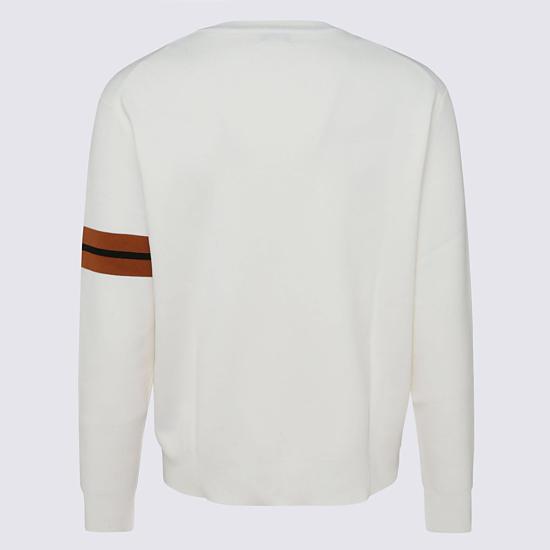 26FW 에르메네질도제냐 스웨터 E8M91 110N01 White - ERMENEGILDO ZEGNA