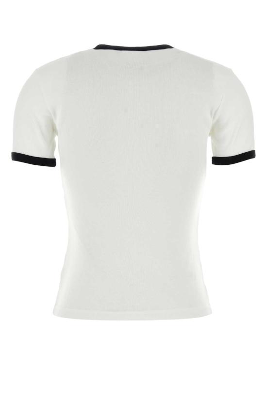 26FW 쿠레쥬 반팔 티셔츠 VESJTS017JS0070 0098 White - COURREGES
