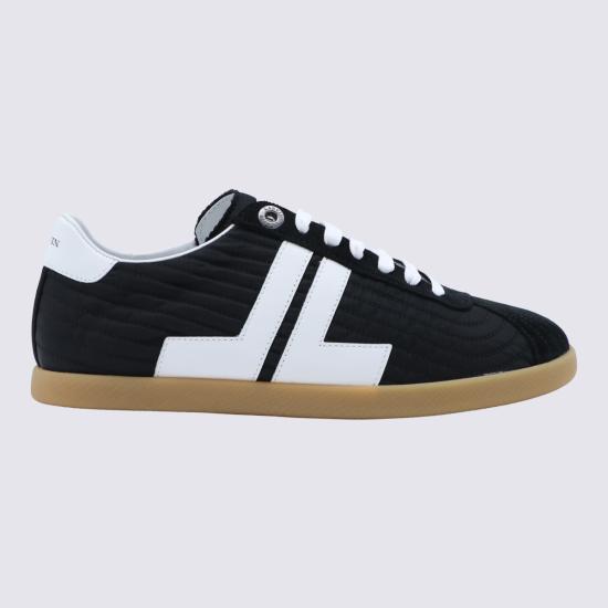 26FW 랑방 스니커즈 FUSKZL01B NYSQA261000 BLACK WHITE