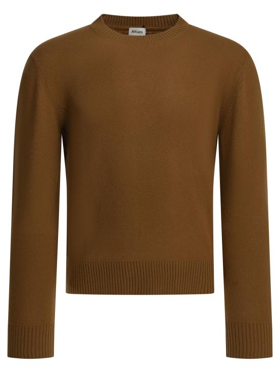 26FW 알툼 스웨터 MNCREWCASHTOFFEE Brown